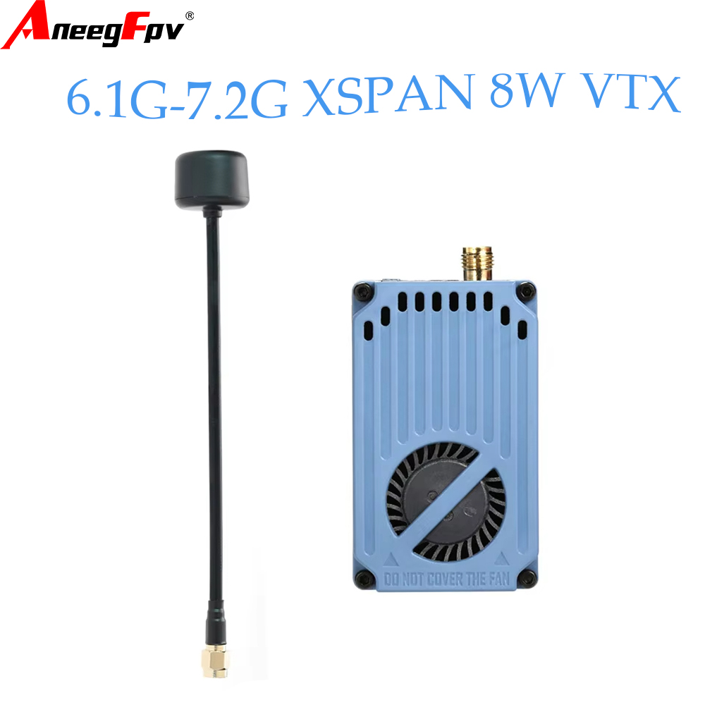 Drone Rc Controller And Receiver - RUSHFPV 6.1‑7.2G 8W X61728 VTX Videozendermodule