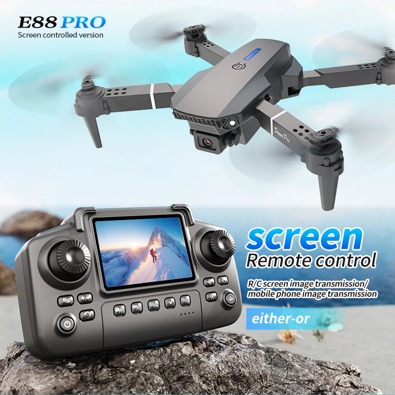 Drone Rc Harness - Professionele E88 PRO Drone met scherm