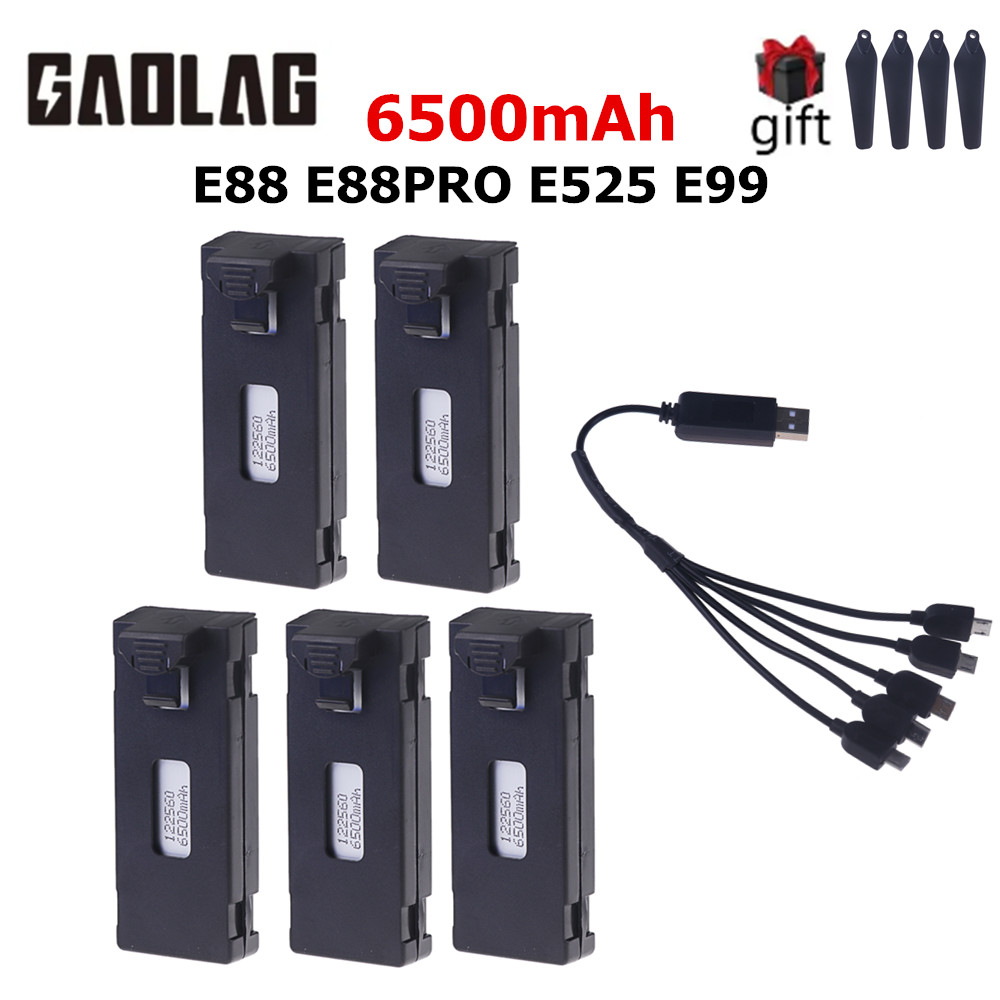 Drone Rc S1S - 3.7V 6500mAh Drones Batterij Voor LS-S1S