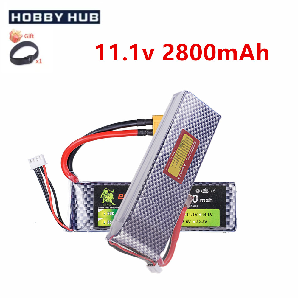 Drone Rc Truck - 3S Lipo Batterij 11.1V 2800mAh 45C