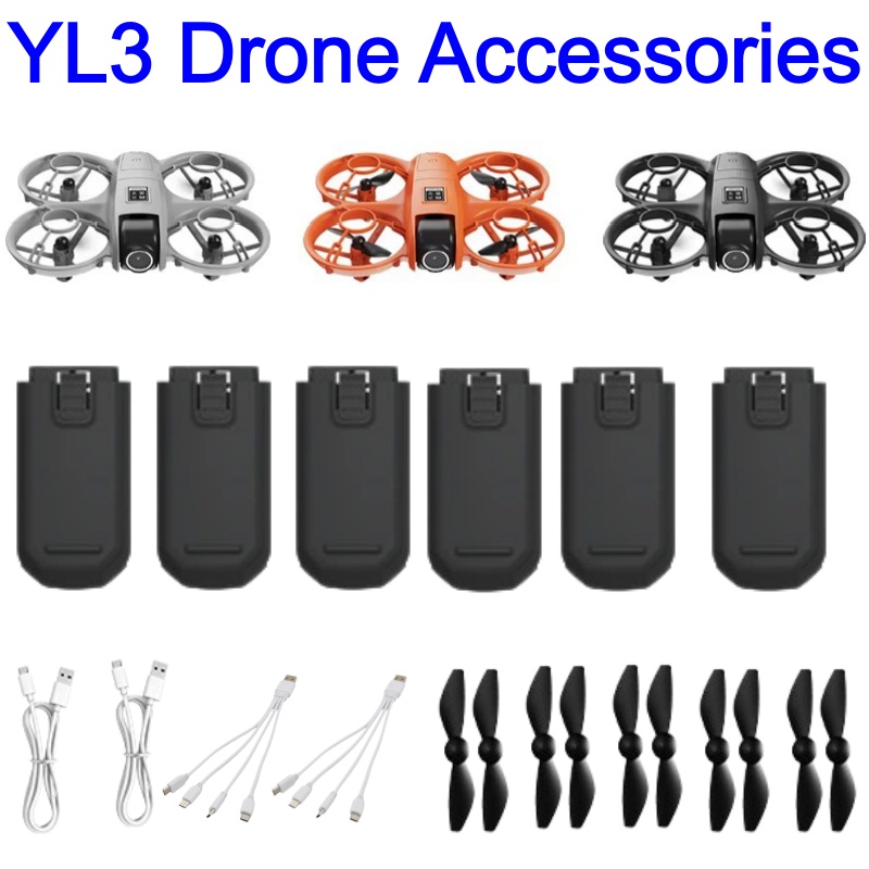Drone Rc Yl3 - YL3 Drone Accessoires Batterij 3.7V 600mAh