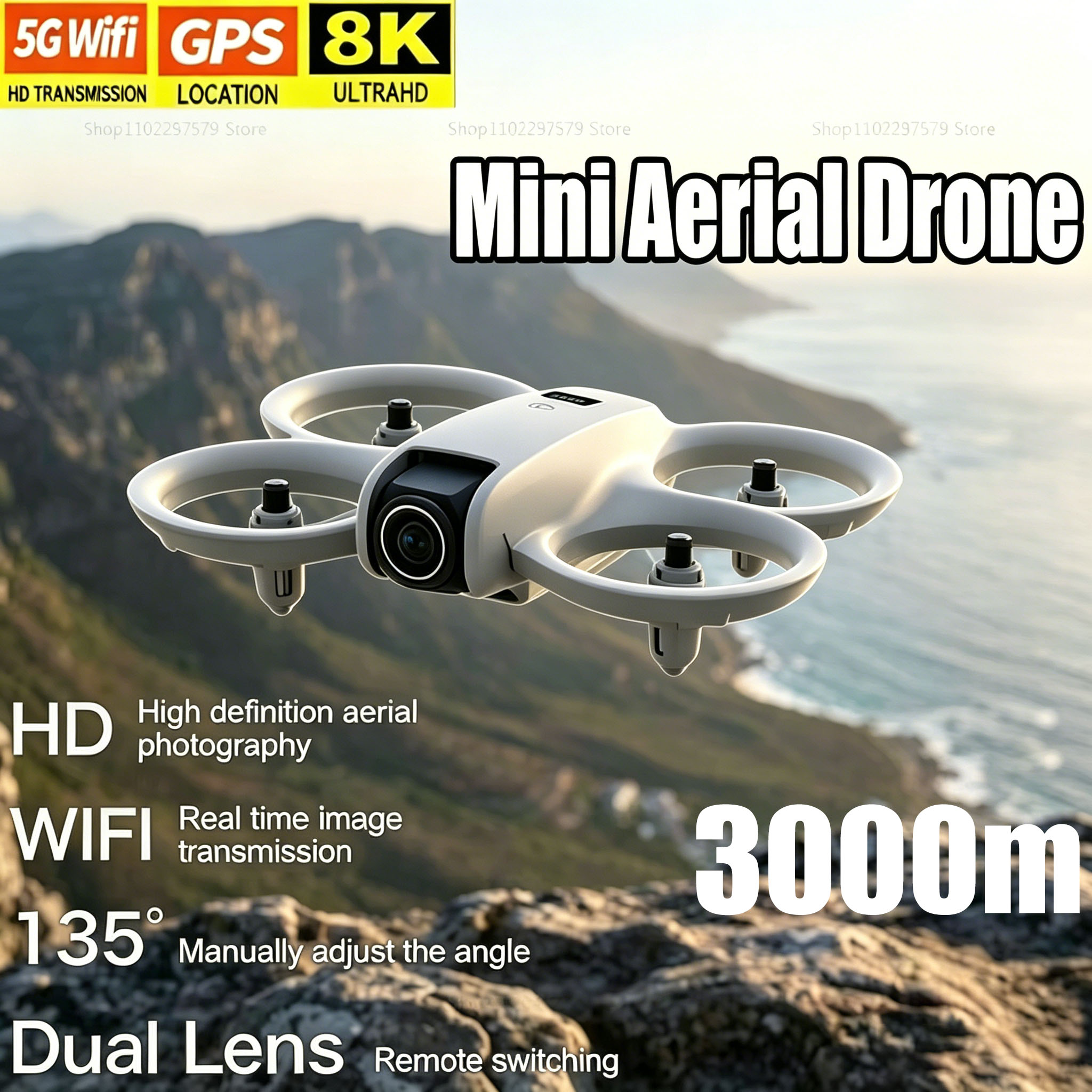 Drone Rc Harness - Mini Drone met 8K HD Camera