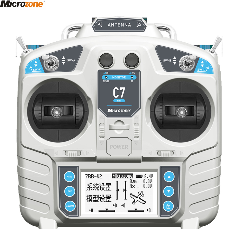 Drone Rc Receiver And Transmitter - MicroZone MC7 Controller C7 MINI Zender