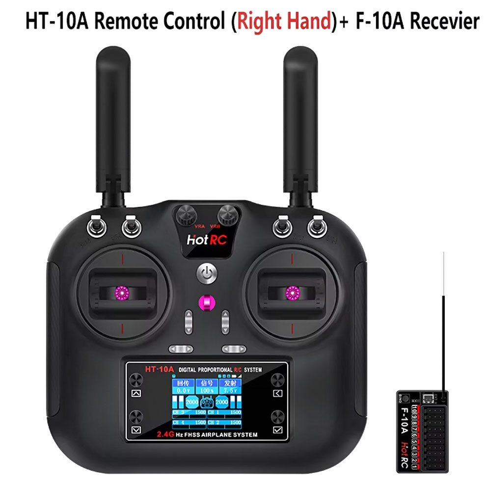 Drone Rc Receiver And Transmitter - Hotrc HT-10A 2.4G 10CH zender F10A