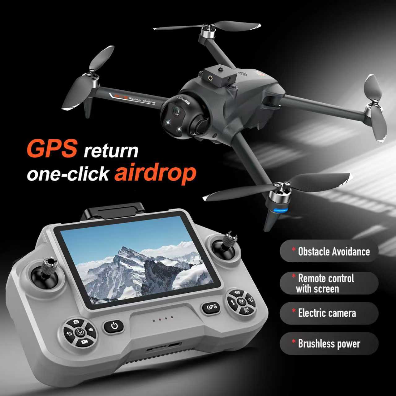 Drone E88Pro Rc 4K - YL059 FPV GPS Quadcopter Drone 8K