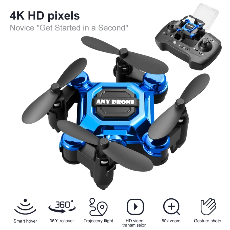 Drone Smart Rc - 4K Camera HD RC Drone Vouw