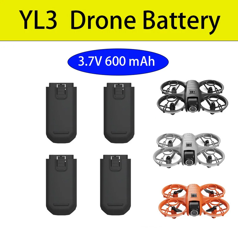 Drone Rc Yl3 - YL3 Mini Drone Batterij 3.7V 600mAh
