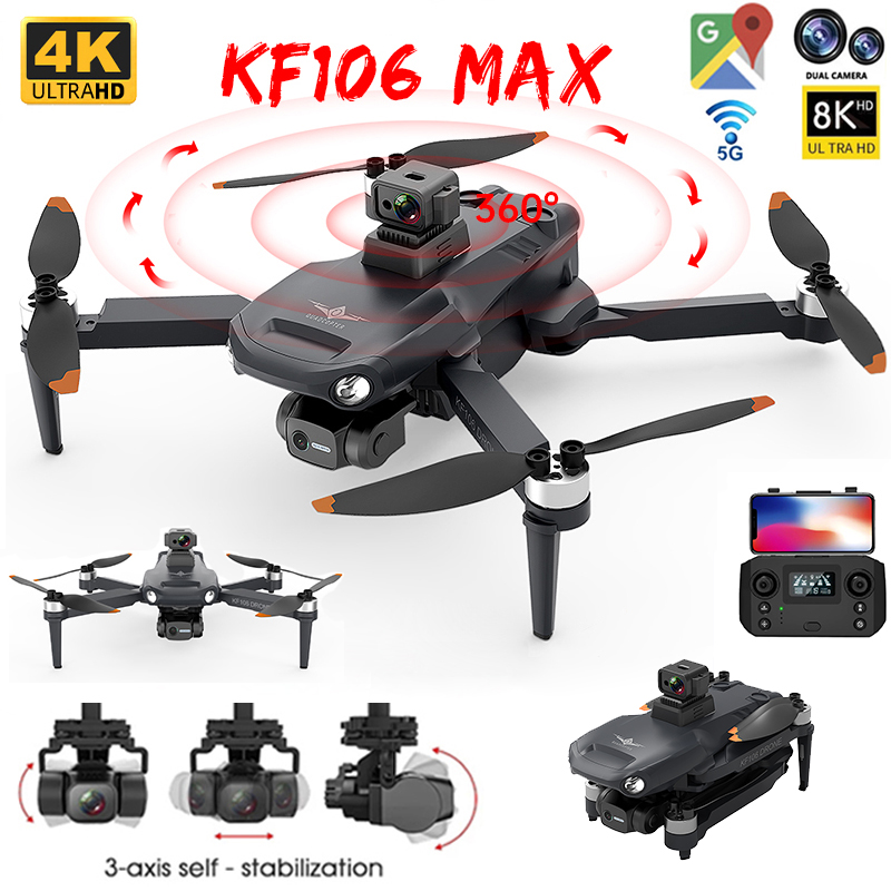 2022 NIEUWE KF106 Max Drone 8K - Drone E88Pro Rc 4K recensie en prijs
