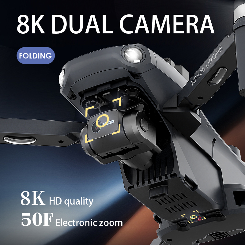 2022 NIEUWE KF106 Max Drone 8K - Drone E88Pro Rc 4K recensie en prijs