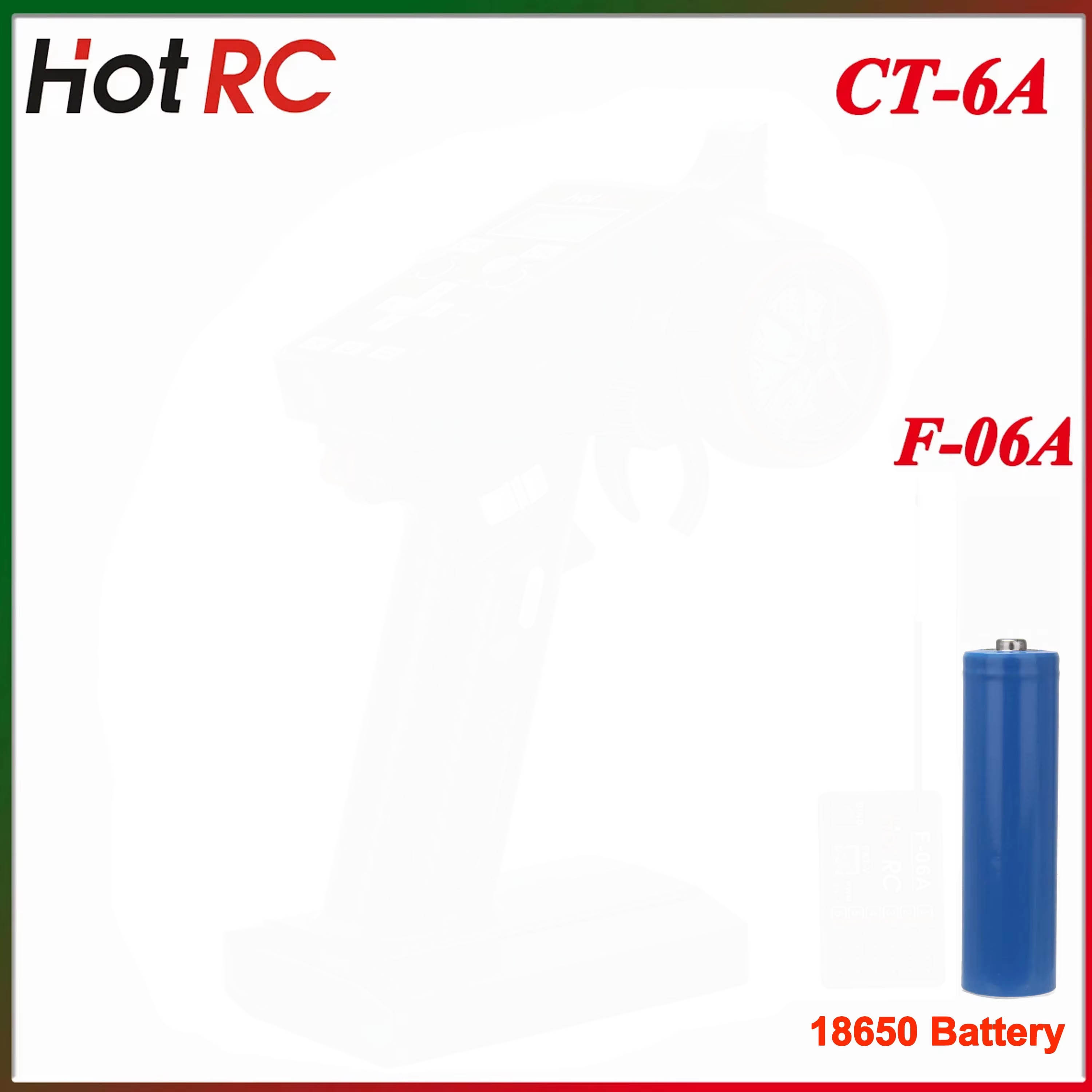 HotRC CT-6A 2.4G 6CH 6 Kanaals - Drone Rc Receiver And Transmitter recensie en prijs