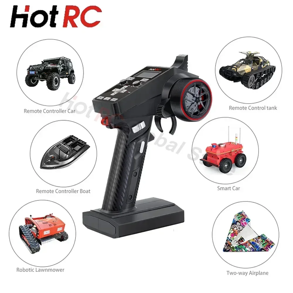 HotRC CT-6A 2.4G 6CH 6 Kanaals - Drone Rc Receiver And Transmitter recensie en prijs