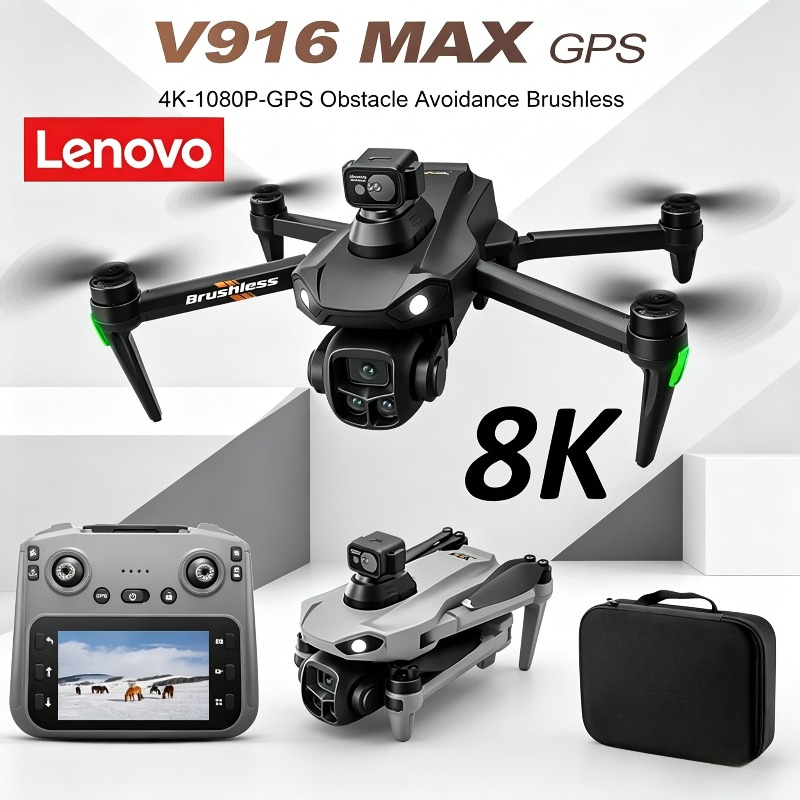Lenovo V916MAX Professionele 8 - Drone E88Pro Rc 4K recensie en prijs
