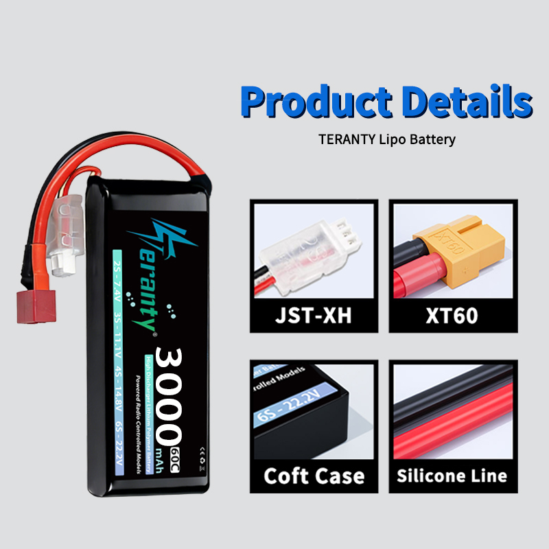 TERANTY 2S 3000mAh Lipo Batter - Drone Rc Truck recensie en prijs