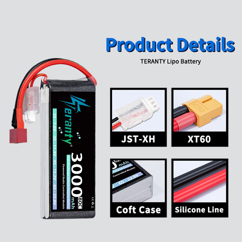 TERANTY 2S 3000mAh Lipo Batter - Drone Rc Truck recensie en prijs