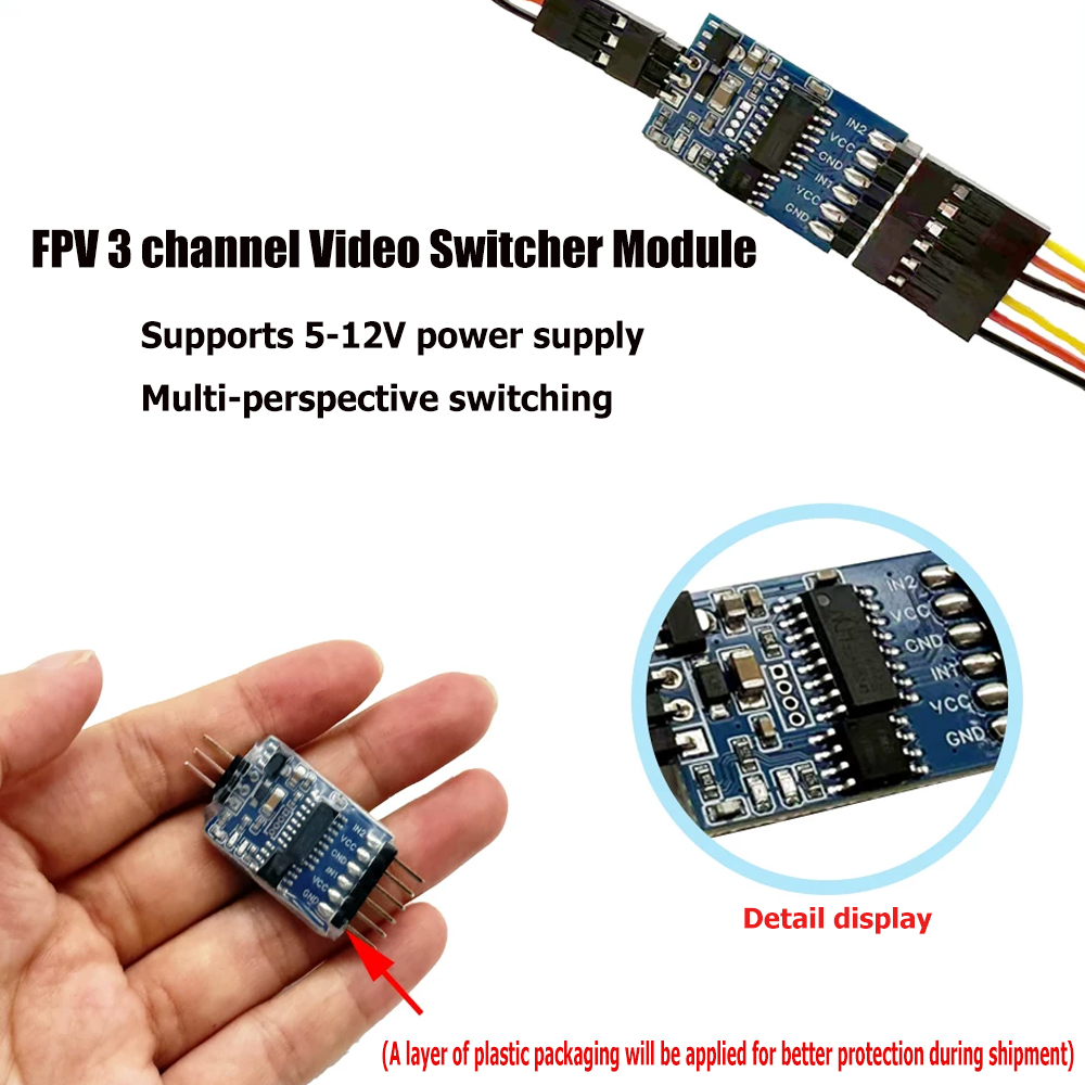 5.8G 3 Kanaals Video Switcher  - Drone Rc Toy recensie en prijs