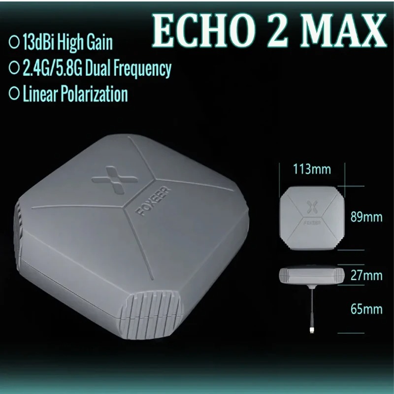 Foxeer Echo 2 MAX 13dbi 5.8g/2 - Drone Rc Frequency recensie en prijs