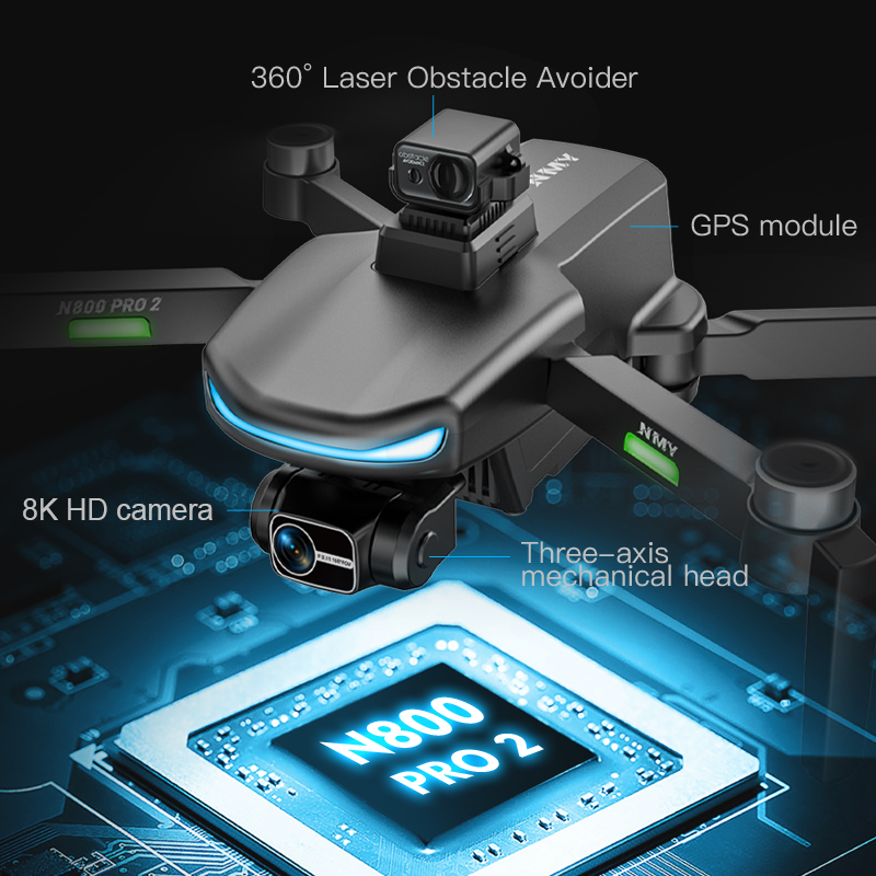 N800 PRO 2 GPS Drone Professio - Drone E88Pro Rc 4K recensie en prijs