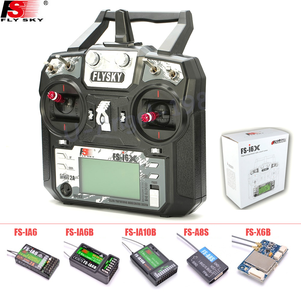 FLYSKY FS-i6X FS i6X 10CH 2,4  - Drone Rc Receiver And Transmitter recensie en prijs
