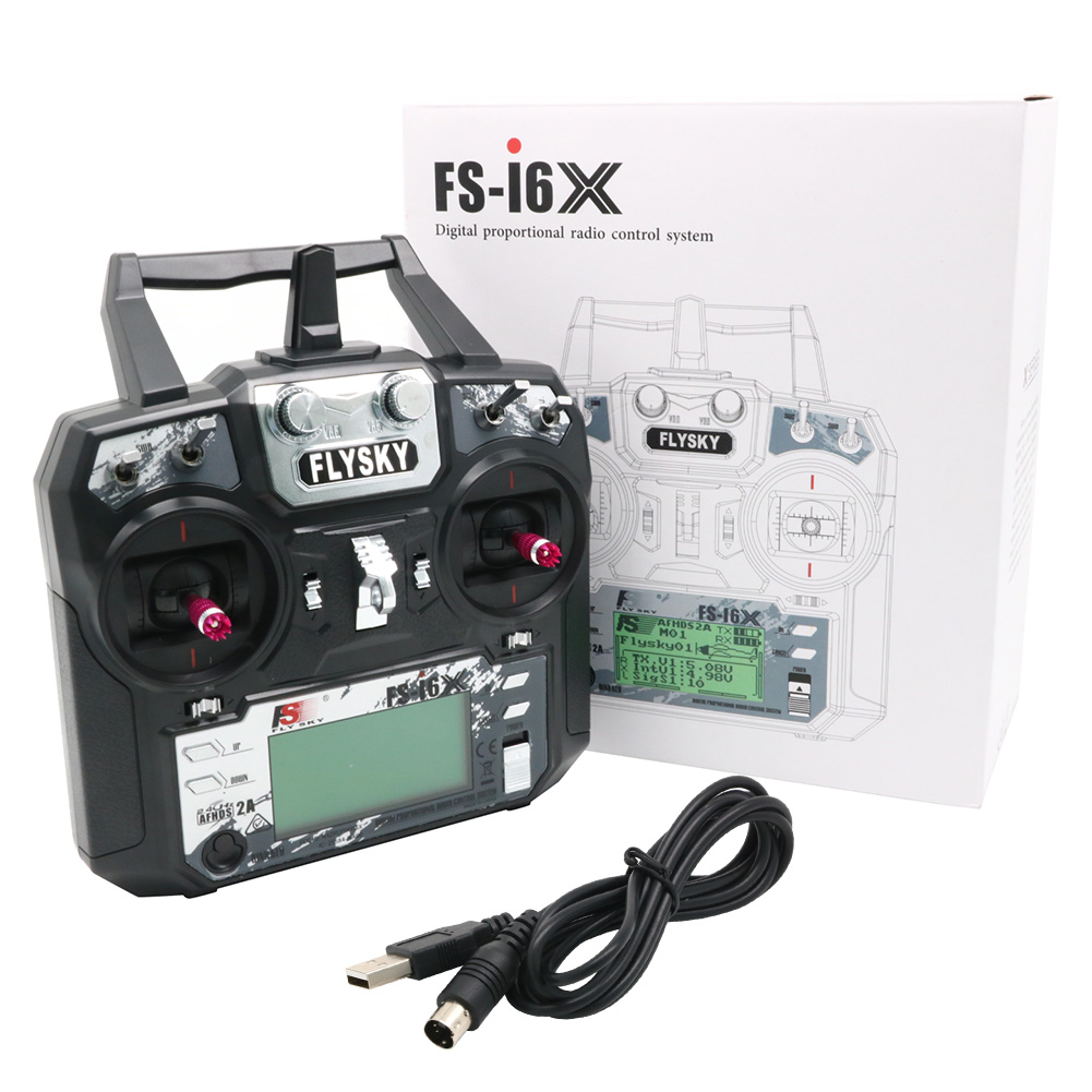 FLYSKY FS-i6X FS i6X 10CH 2,4  - Drone Rc Receiver And Transmitter recensie en prijs