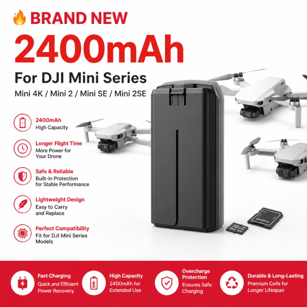 2400mAh Batterij voor DJI Mini - Drone Smart Rc recensie en prijs
