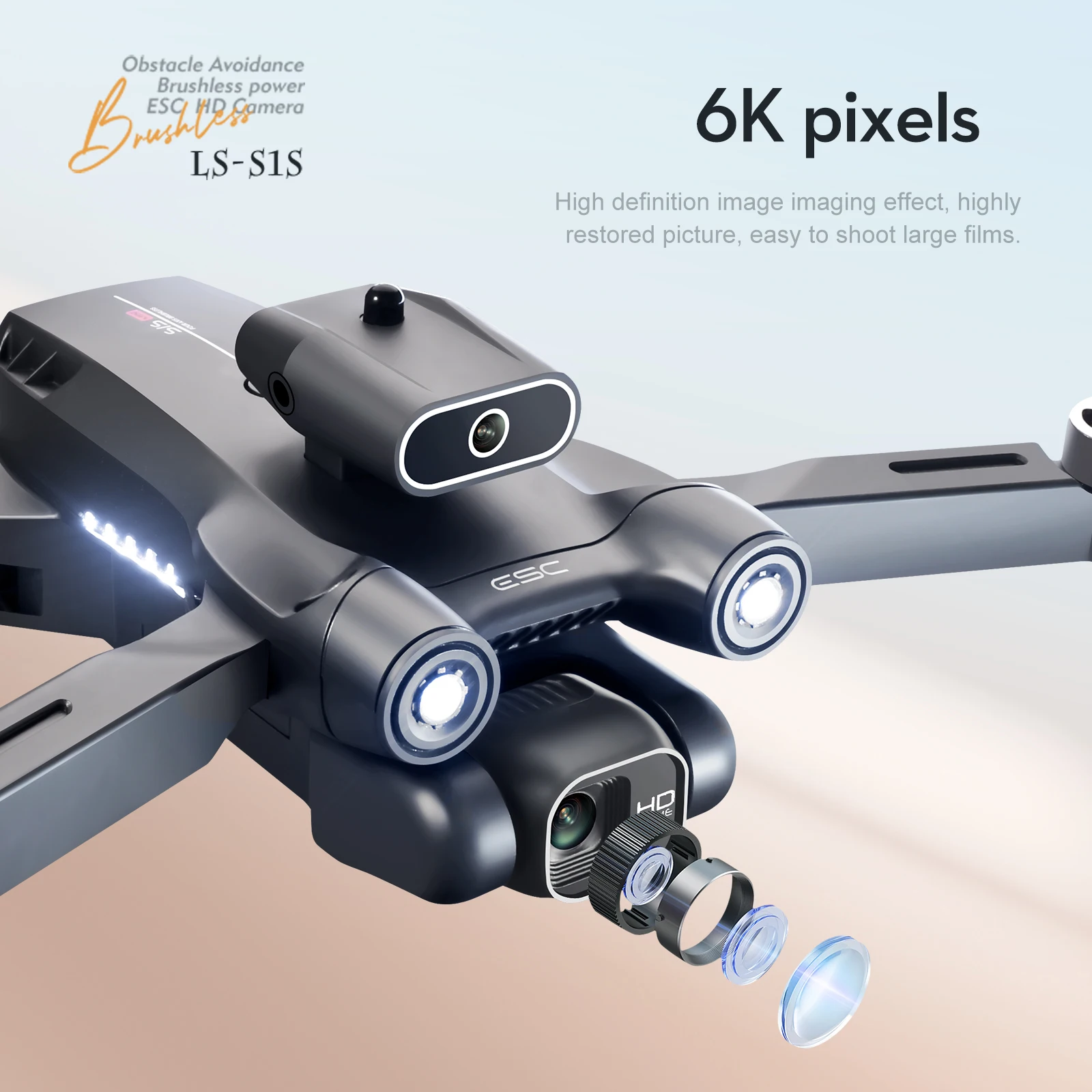 S1S Profesional Drone 4K HD Ca - Drone Rc S1S recensie en prijs