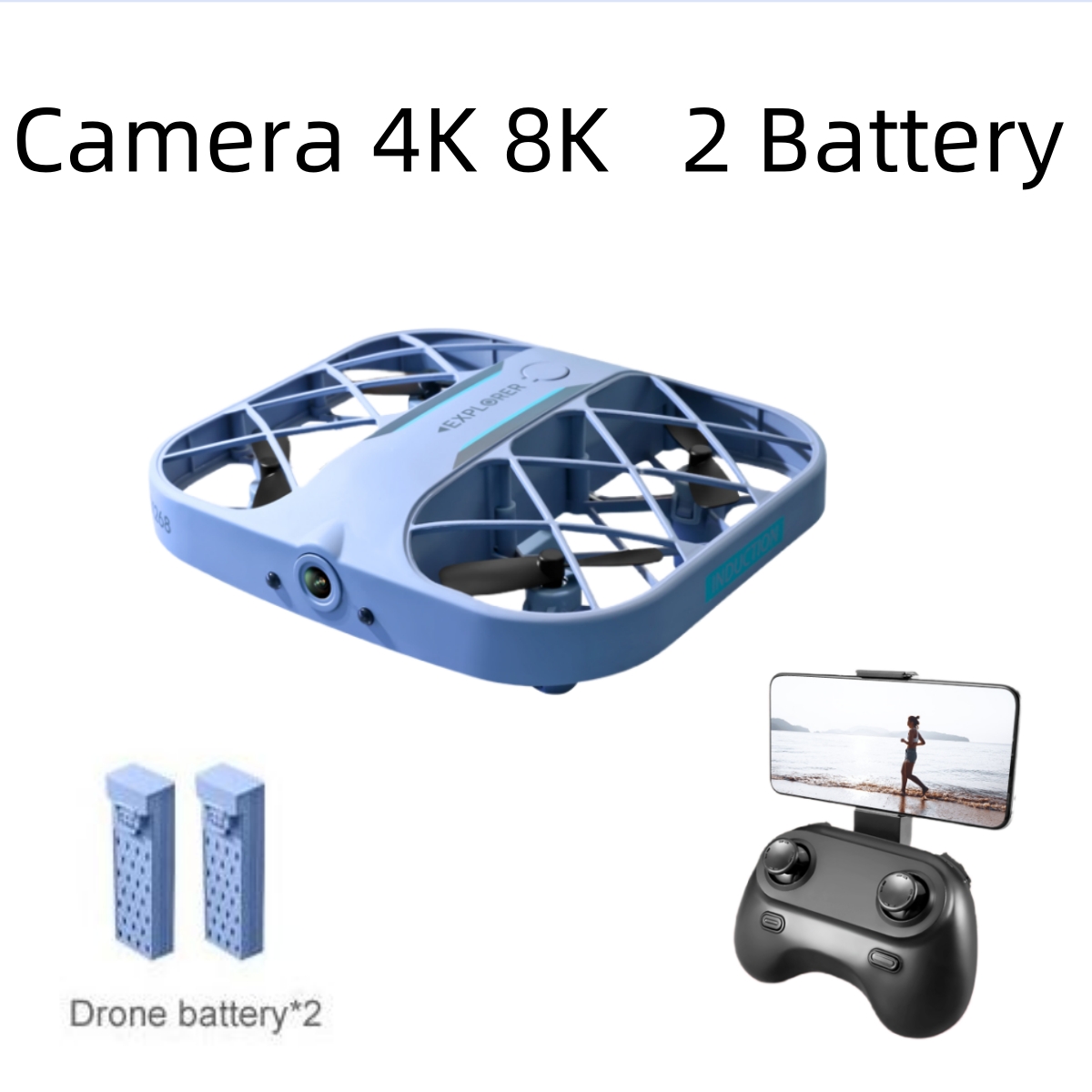 JJRC H107 FPV RC Drone met 2 B - Drone Rc Harness recensie en prijs