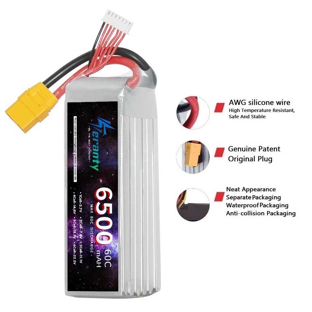 TERANTY 6S 22.2V Lipo Batterij - Drone Rc Truck recensie en prijs